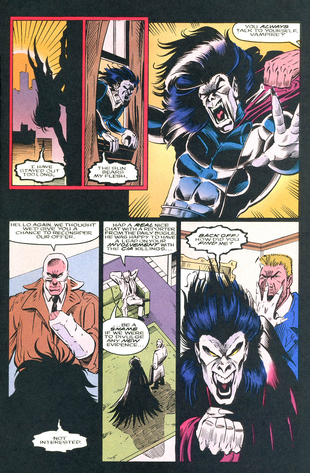 Read online Morbius: The Living Vampire (1992) comic -  Issue #21 - 16