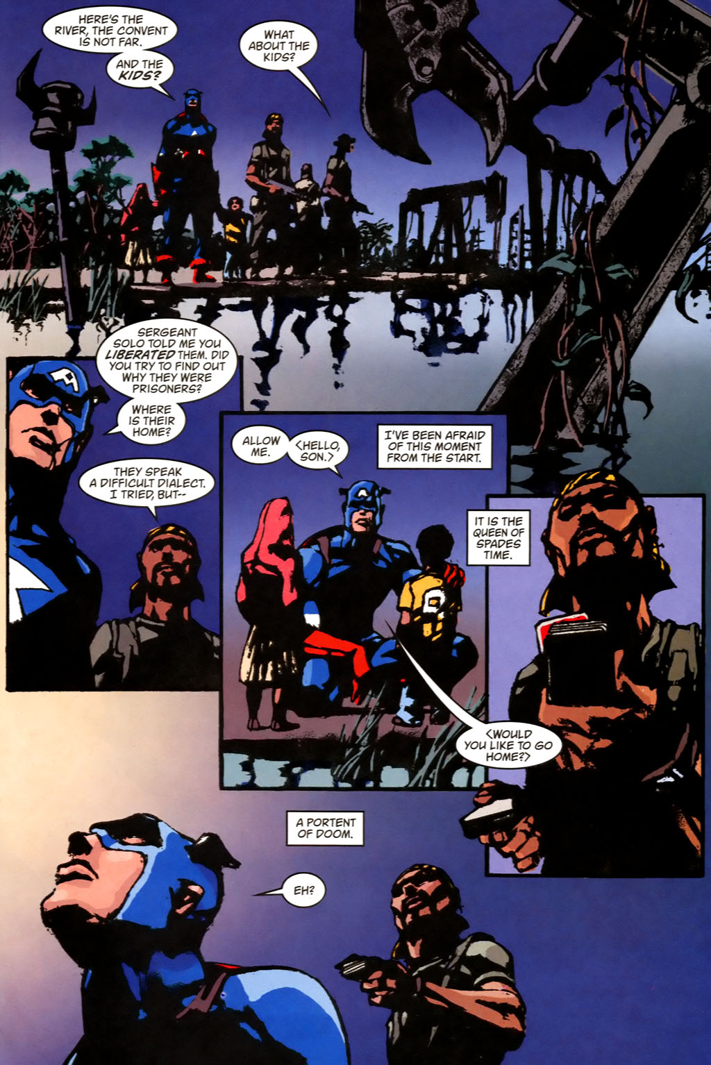 Read online Captain America (1998) comic -  Issue #50b - 17