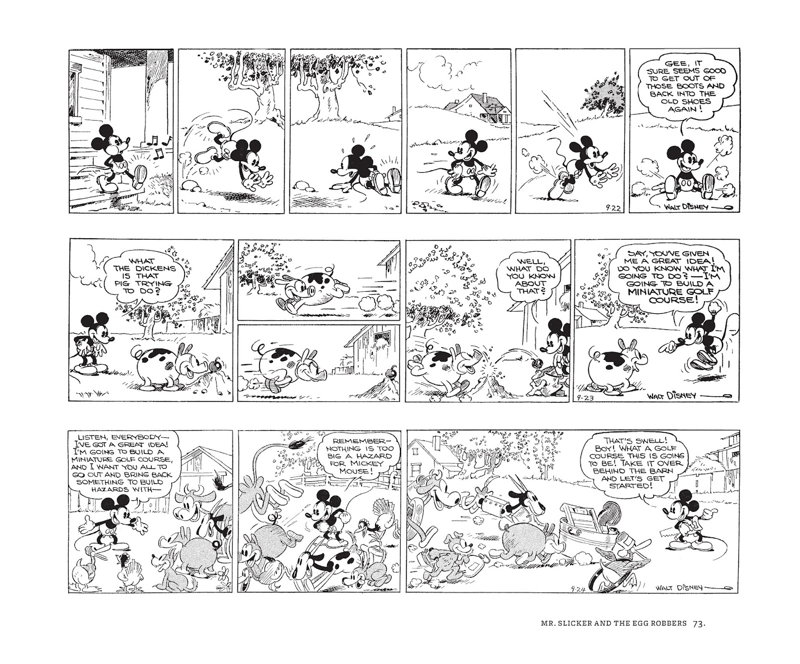 Walt Disney's Mickey Mouse by Floyd Gottfredson issue TPB 1 (Part 1) - Page 73