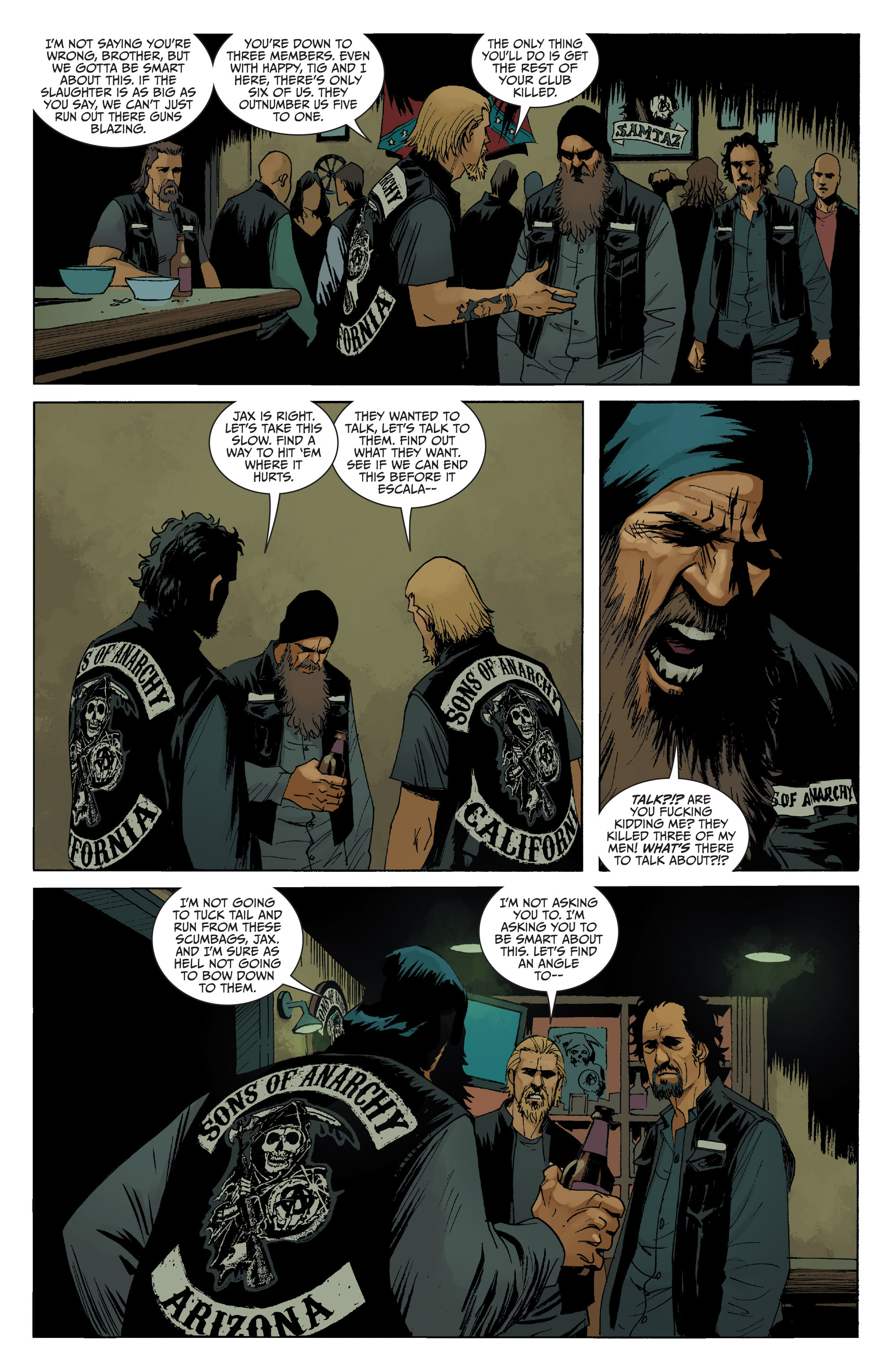Read online Sons of Anarchy comic -  Issue #12 - 5