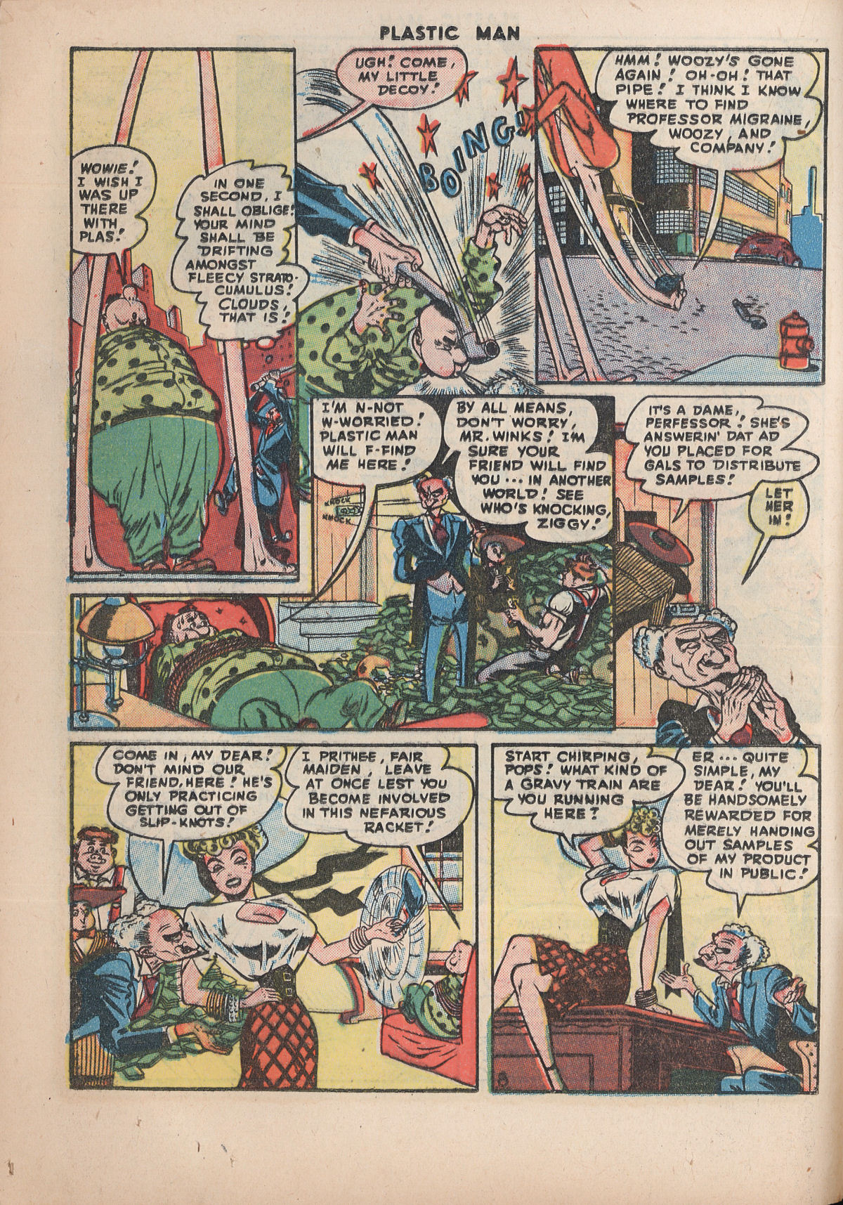 Read online Plastic Man (1943) comic -  Issue #11 - 22