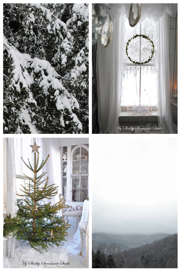 Невероятно нежное и элегантное, белое. Рождество