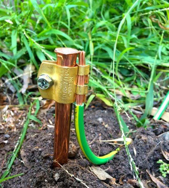 marxy's musing on technology An earth stake for the shack