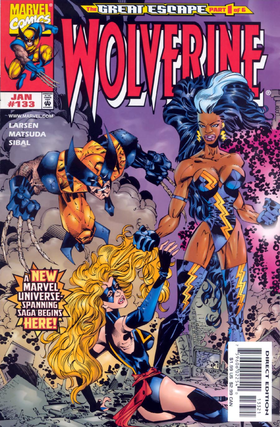 Read online Wolverine (1988) comic -  Issue #133 - 1