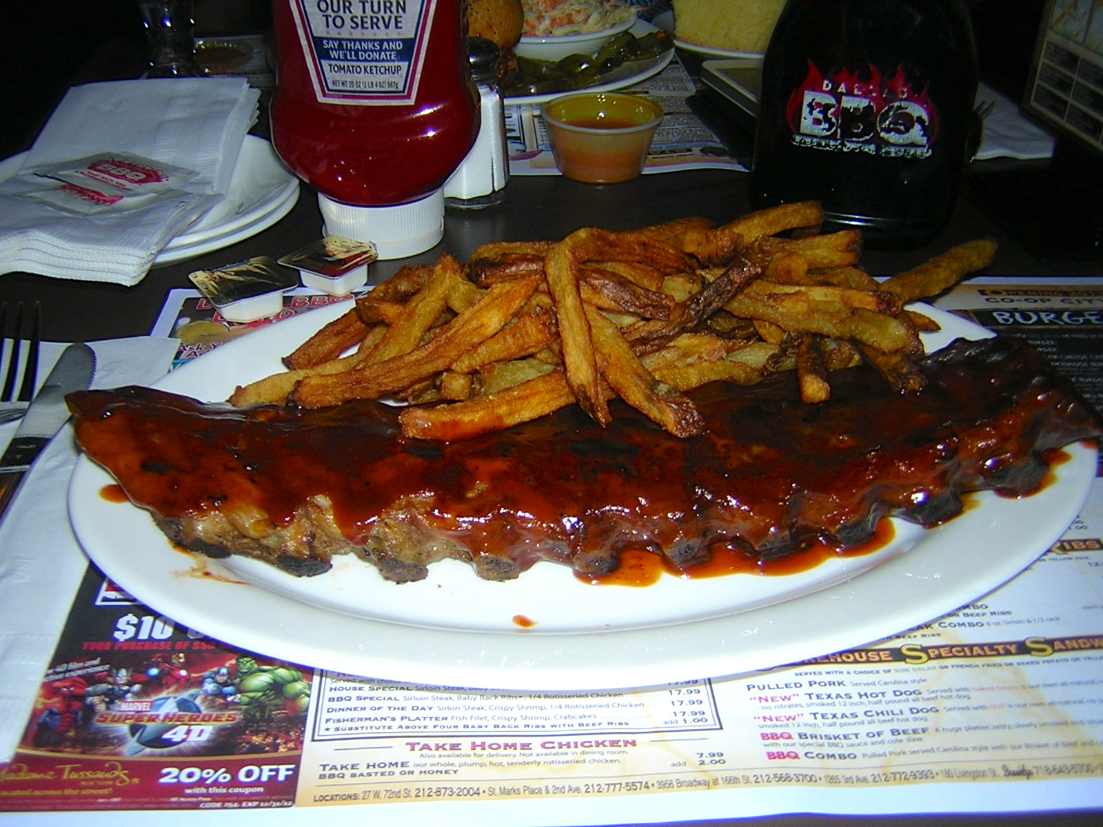 Nova Iorque Dallas BBQ Times Square E aí, férias!