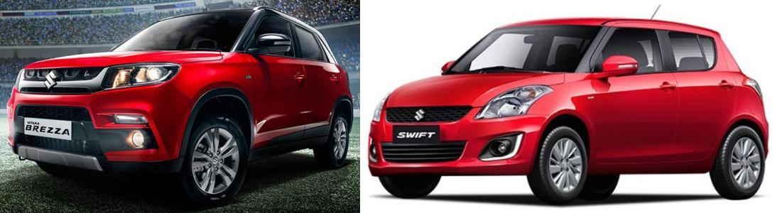 Vitara Brezza Vs Swift Comparison Maruti swift 2018 model variant. vitara brezza vs swift comparison