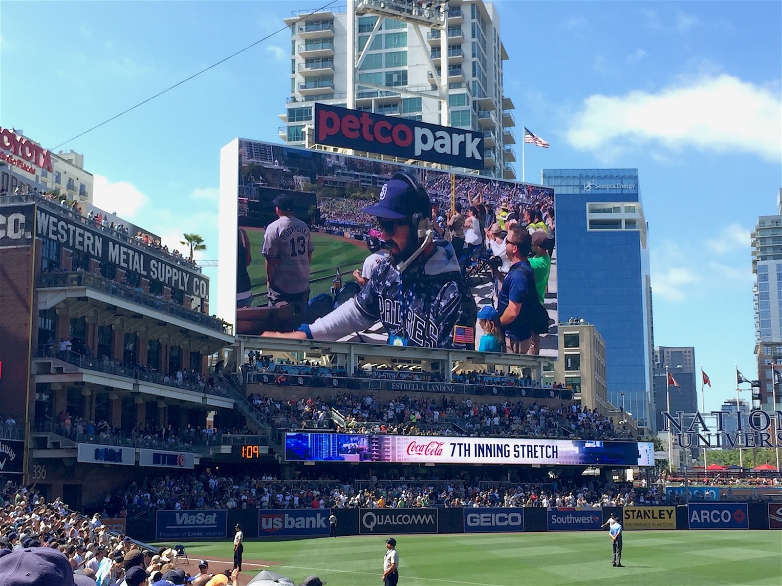 Petco Park Zoom Background