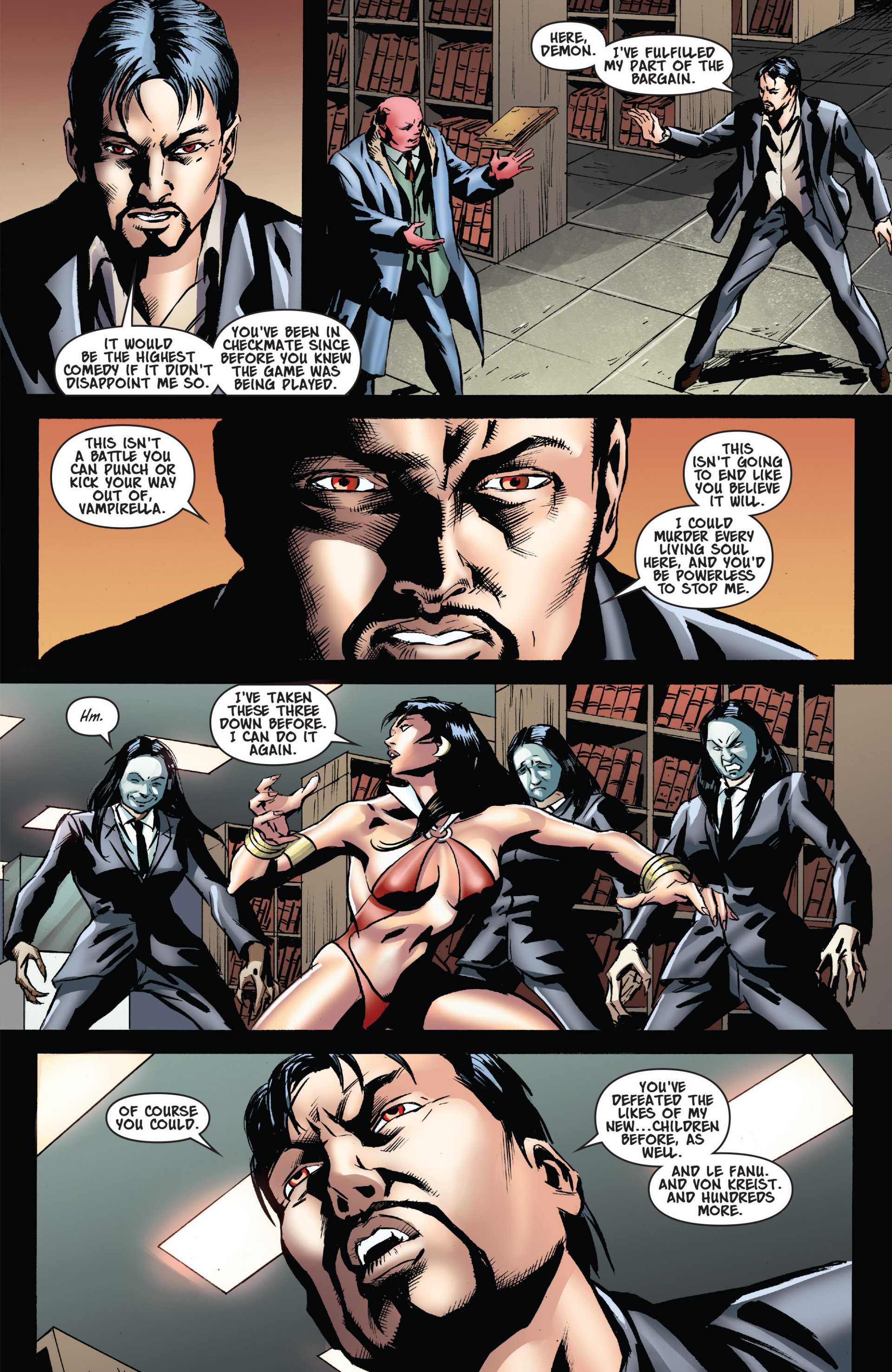 Read online Vampirella (2010) comic -  Issue #20 - 21