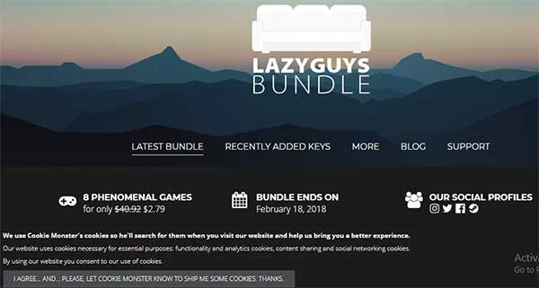 Lazy Guys Bundle: Sites Like Humble bundle: eAskme