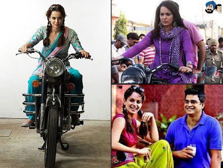 The Bike Riding of kangana Tanu Weds Manu