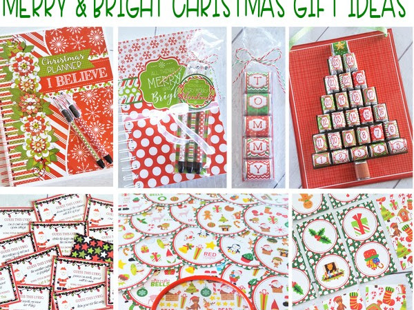 Christmas Printables + Gift Ideas ROUND UP!