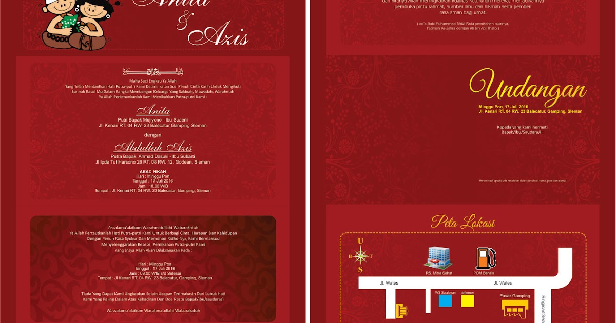 Template Undangan Lipat 3 Rubby blog Template Undangan Lipat 3 Rubby blog