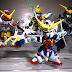 SD Wing Gundam TV version models by m0717