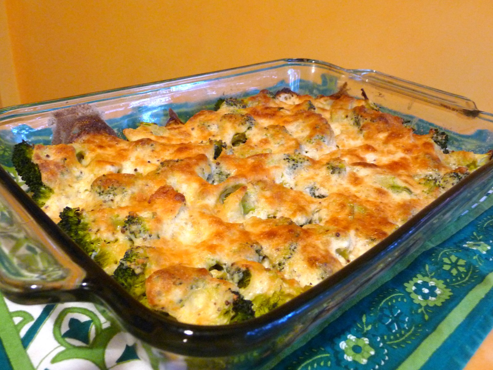 SWISS CHEESE BROCCOLI BAKE
