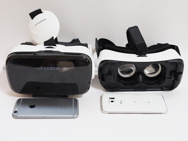 Gear VRを超えた!?視野角FOV120°で3500円のヘッドセット付きVirtoba X5(スマホVRゴーグル)を比較レビュー