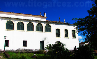 Fundos do museu de Arte Sacra de São Cristóvão desde o convento de Santa Cruz