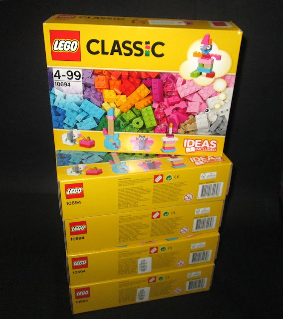 Set 10694 LEGO Classic - 5 caixas!
