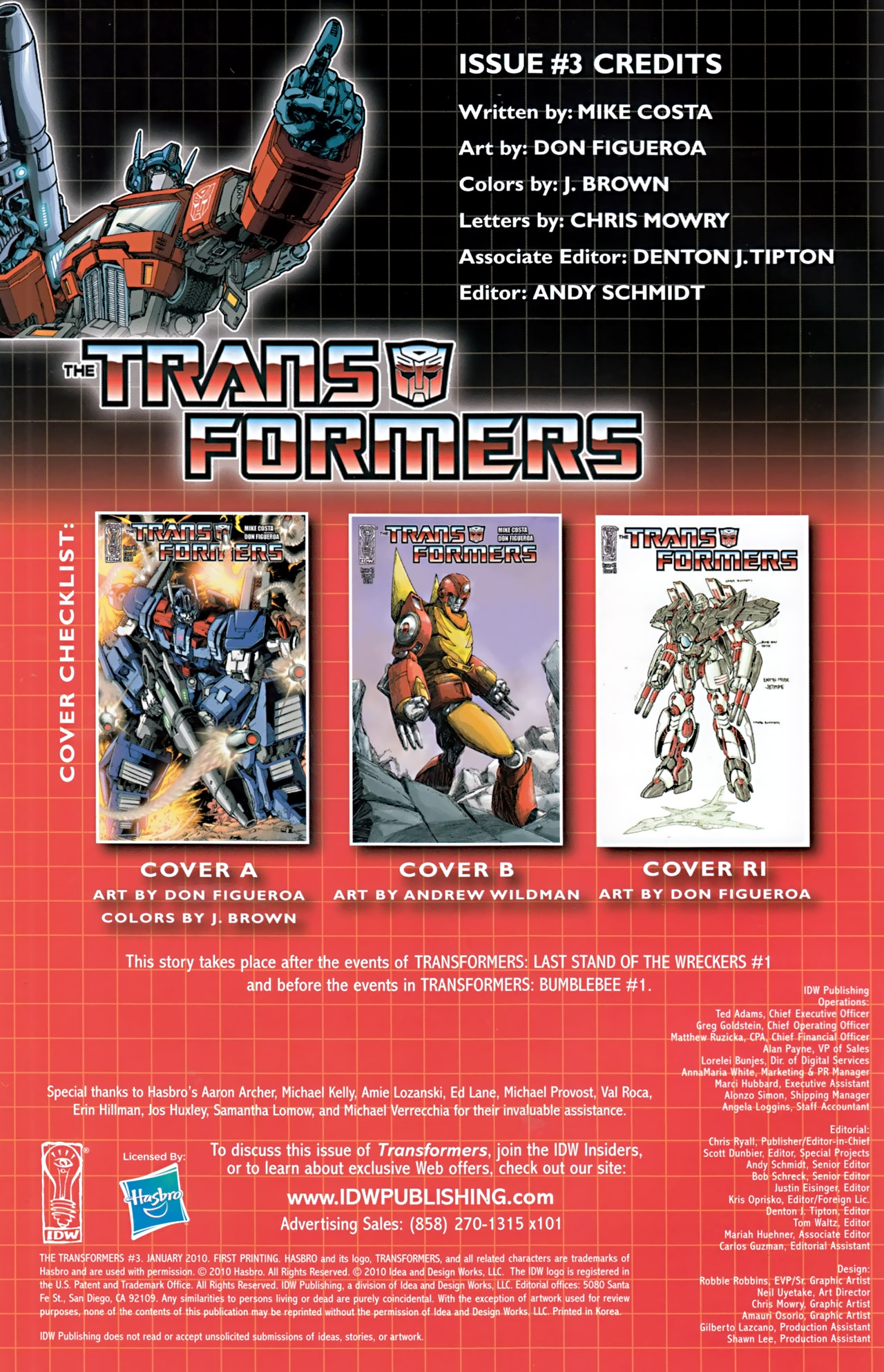 Read online The Transformers (2009) comic -  Issue #3 - 3