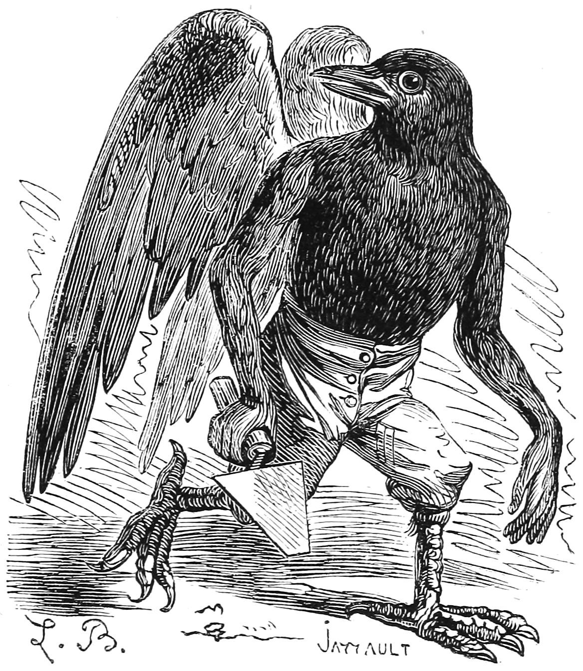 El grimorio de bestias: Malphas