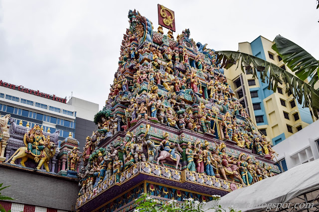 Hindu Temple in Little India