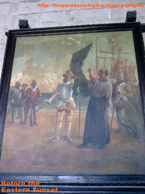 San Agustin Museum: painting of Miguel Lopez de Legazpi's landing