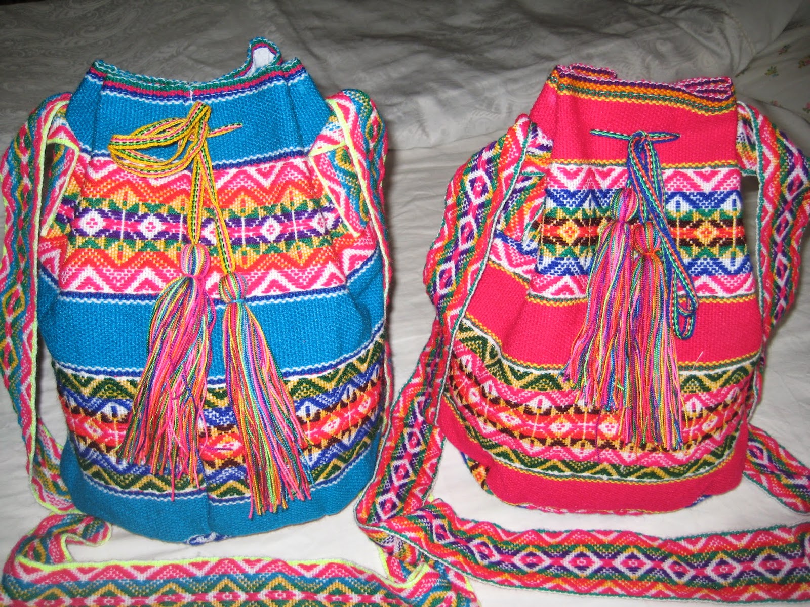 ARTESANATOS E BIJOUTERIAS RODRIGO: MOCHILA ( SACO ) ABORIGENE DO PERU