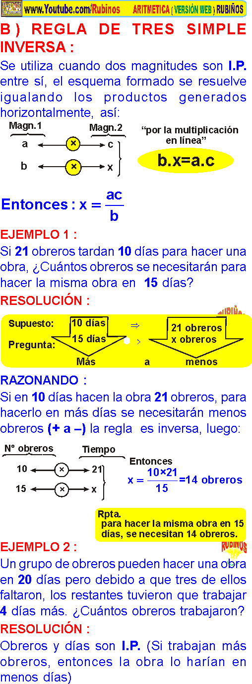 regla por 15 dias