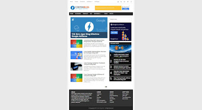 Template Blog AMP - Trik Diterima Google AdSense