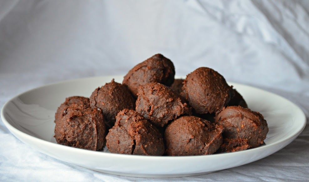 Gluten Free Egg Free Double Chocolate Peanut Butter Bite Cookies Serena Bakes Simply From Scratch