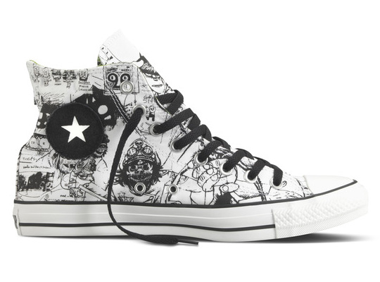 Converse x Gorillaz 2012 Footwear Collection Music Video: Gorillaz featuring Andre 3000 and James “DoYaThing”. | 8negro