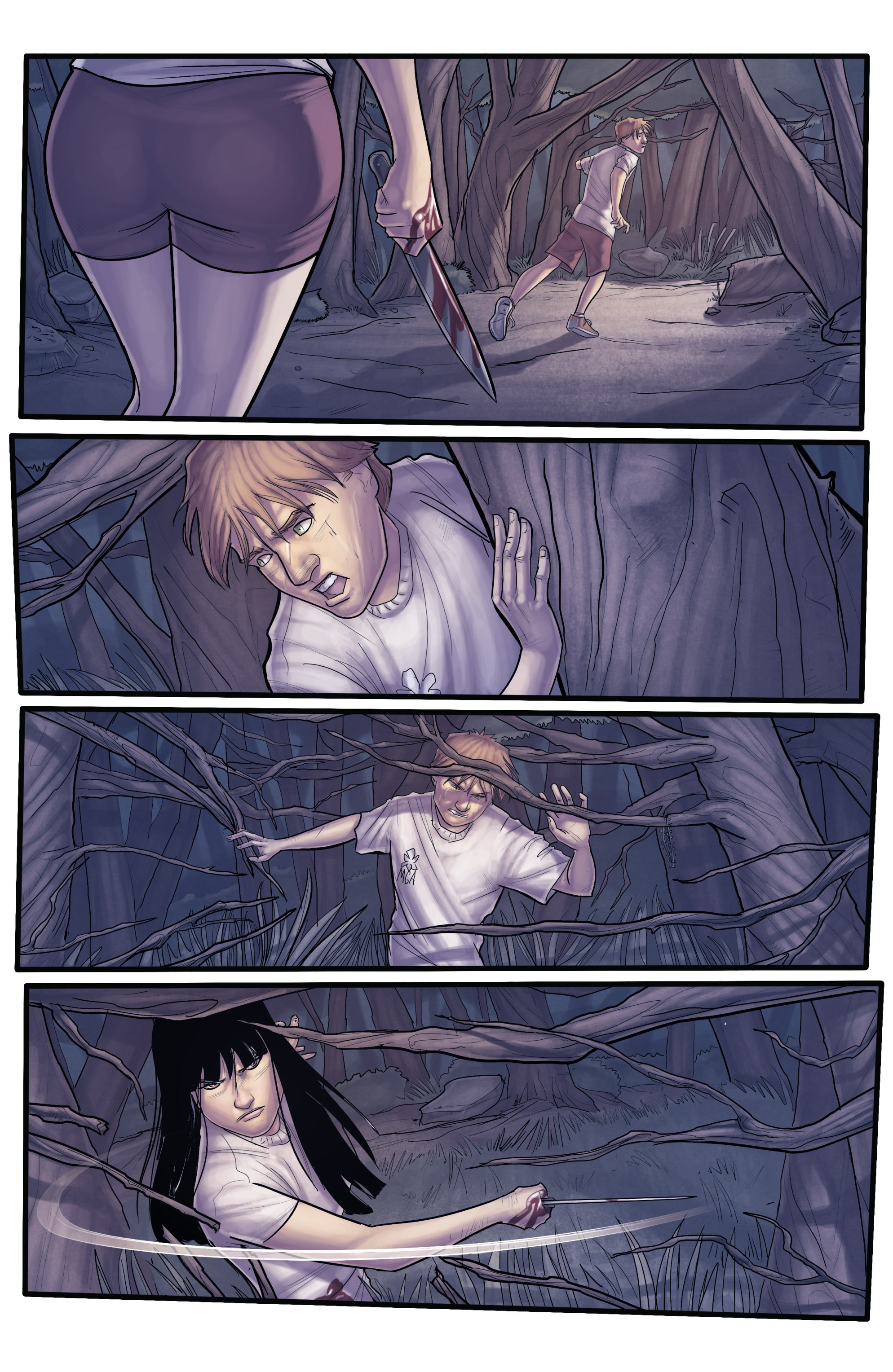 Read online Morning Glories comic -  Issue #19 - 16