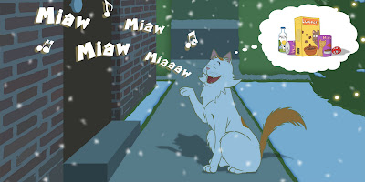 Singing Christmas Cat