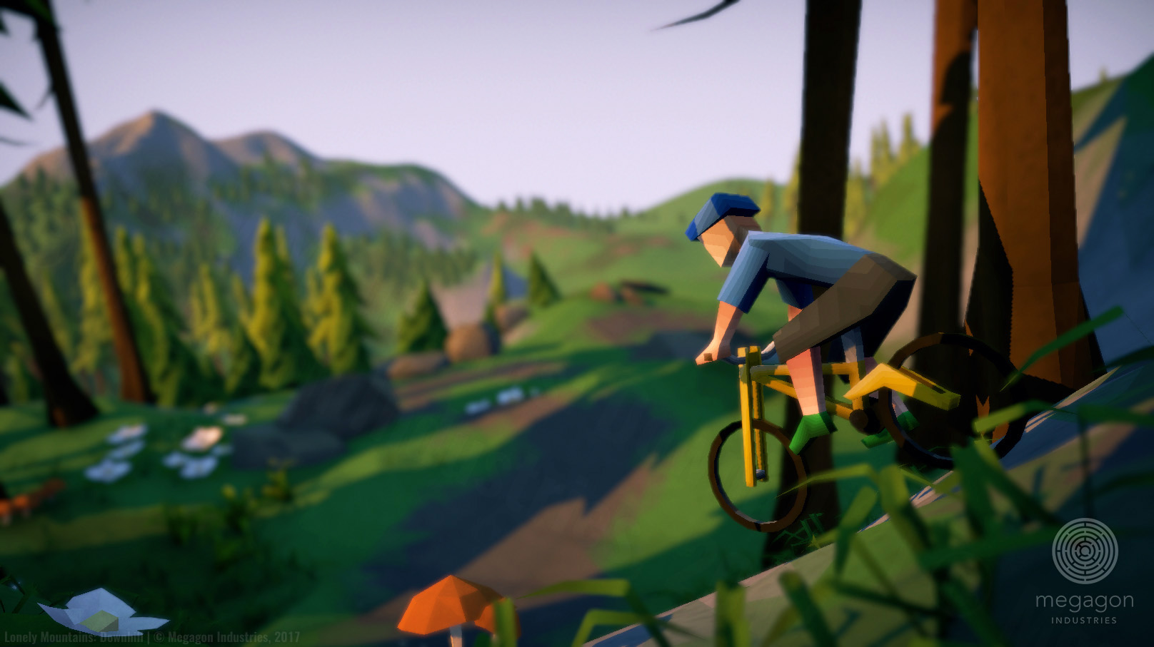 Downhill game for computer Downhill game for computer