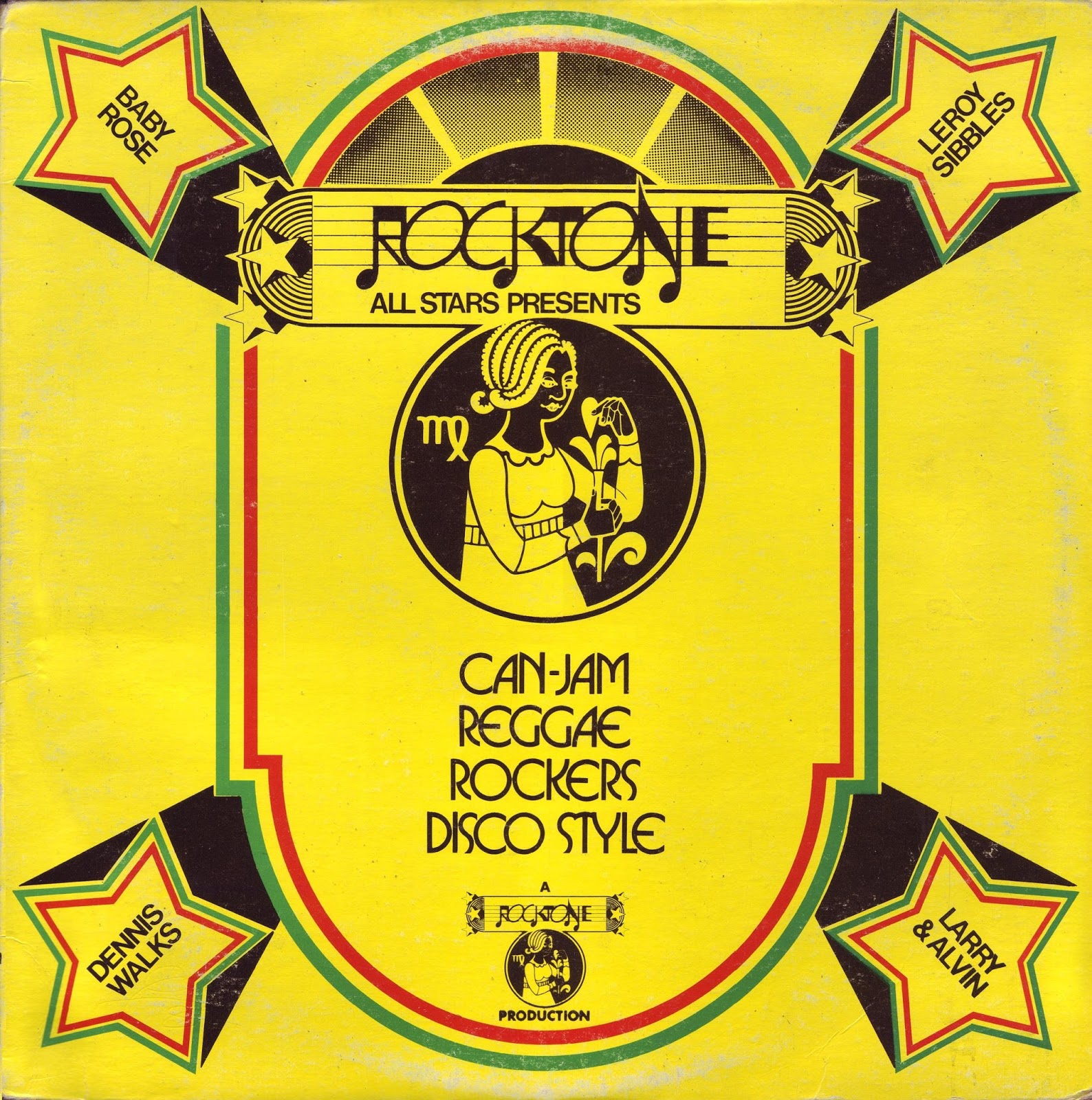 ROOTS STONE V.A. Rocktone All Stars Presents CanJam Reggae Rockers