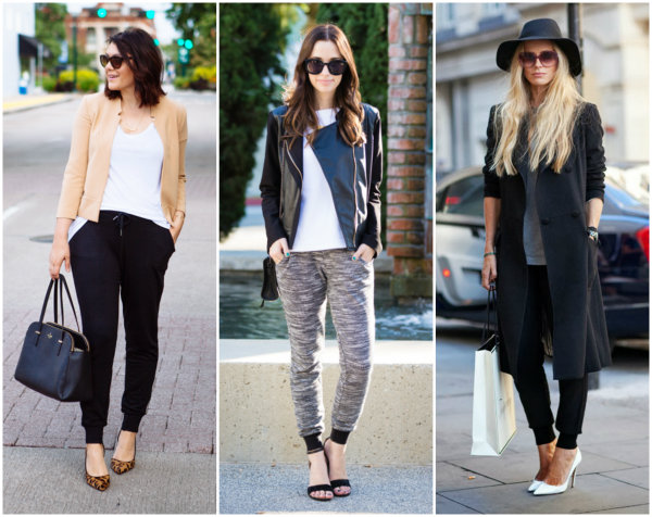 Knots and Ruffles: Jogger Pants: In or Out?