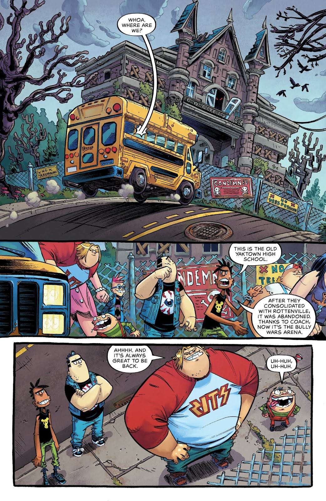 Read online Bully Wars comic - Issue #3 - 13