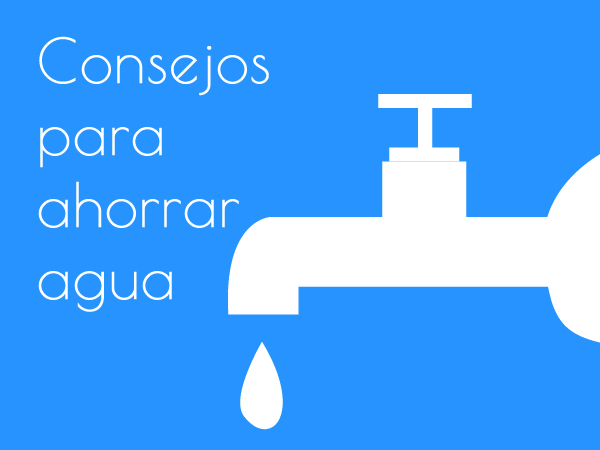 Consejos ahorro agua hogar