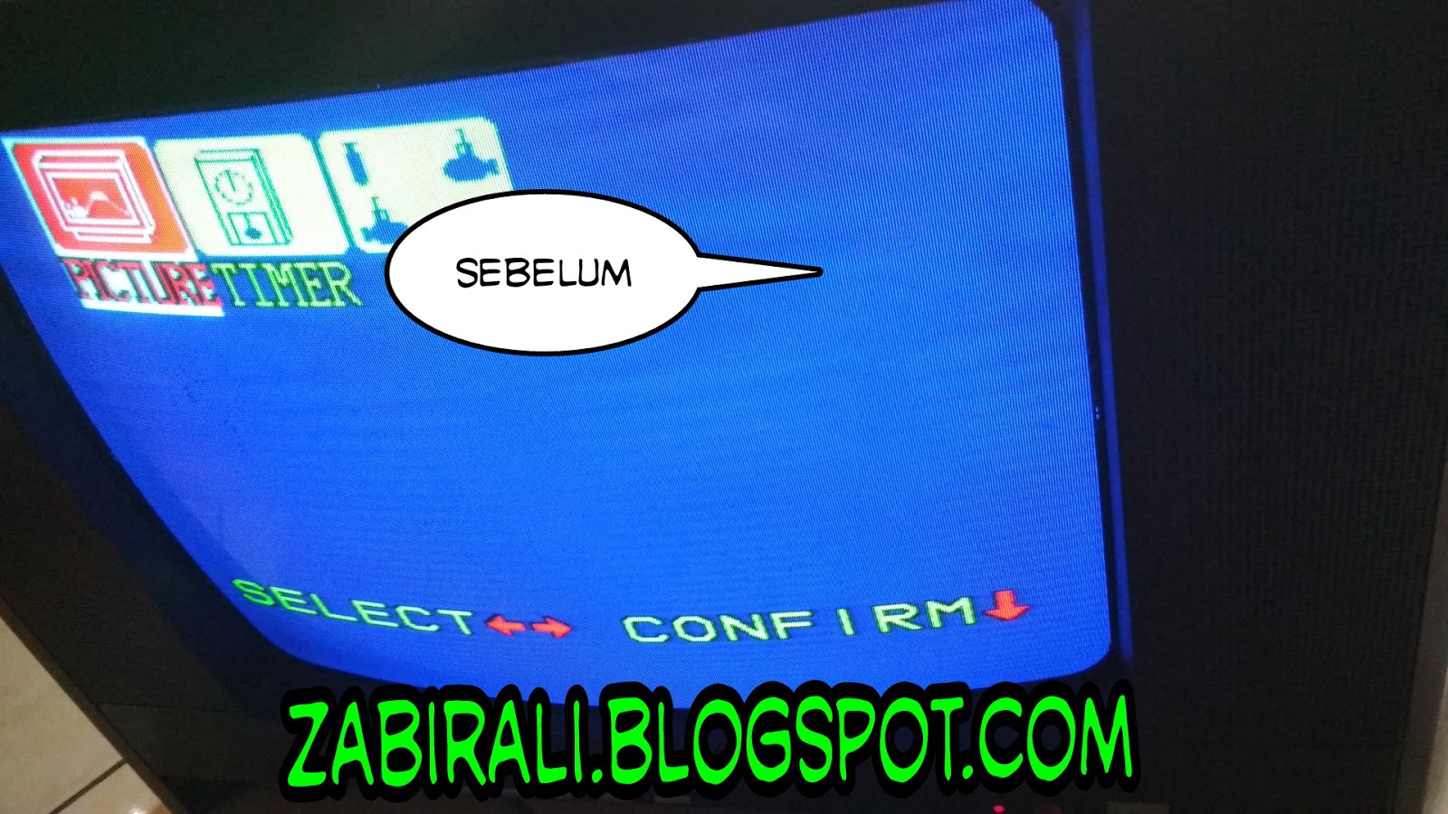 Kerusakan Tv Cina N Tech Gambar Blur, Bergelombang Dan Tv