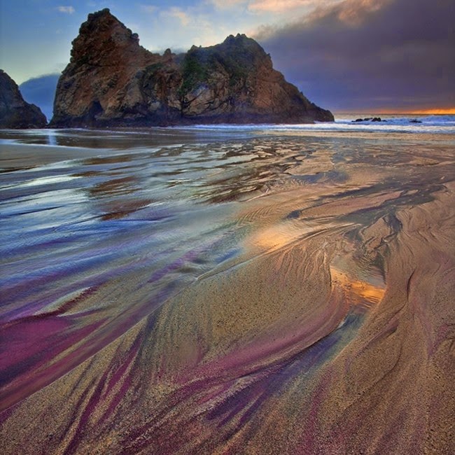Pfeiffer Purple Sand Beach, California | Holidayspots4u