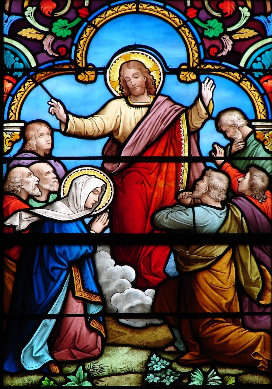 Montfort AJPM L'ASCENSION de NOTRESEIGNEUR JÉSUSCHRIST (cantique)