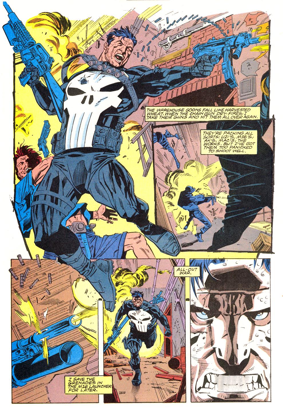 Read online The Punisher (1987) comic -  Issue #74 - Police Action - 10