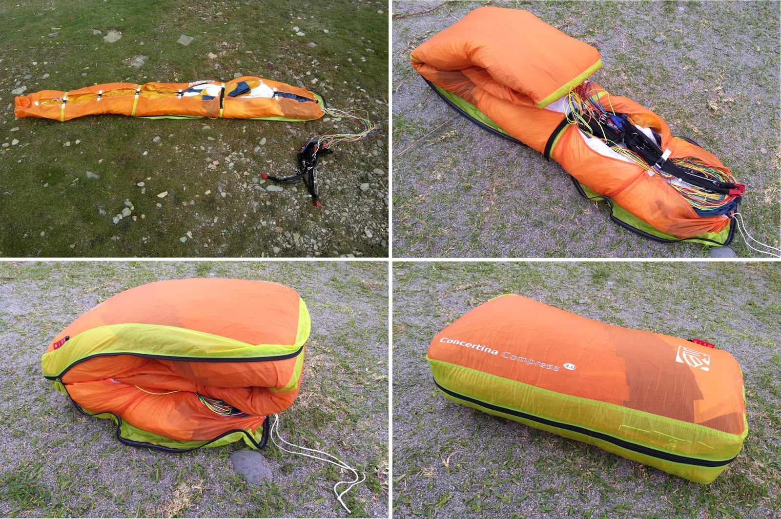 Test Gin Concertina Compress Bag luglidz