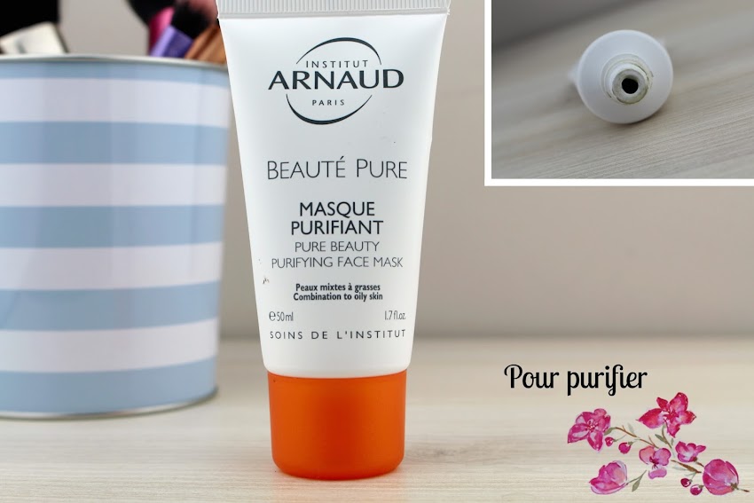Institut Arnaud | Ma nouvelle routine visage pour peaux mixtes à grasses ! (Concours) masque purifiant beauté pure