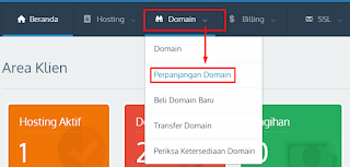Cara Mudah Perpanjang Domain di IDwebhost