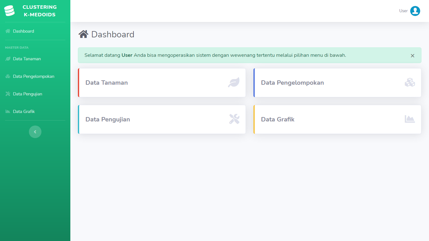 Aplikasi Data Mining Pengelompokan Tanaman Metode Clustering Algoritma K-Medoids - SourceCodeKu.com