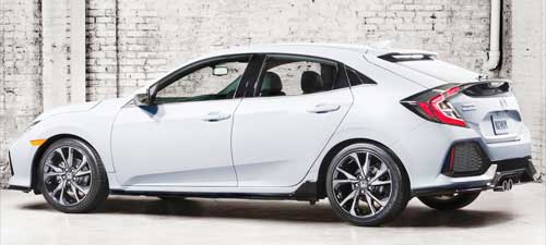 2017 Honda Civic Hatchback lineup Sell in US