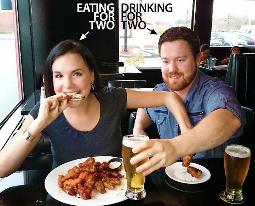 30 Of The Most Creative Baby Announcements Ever - Pregnant Women Don’t Drink But They Most Certainly Eat!