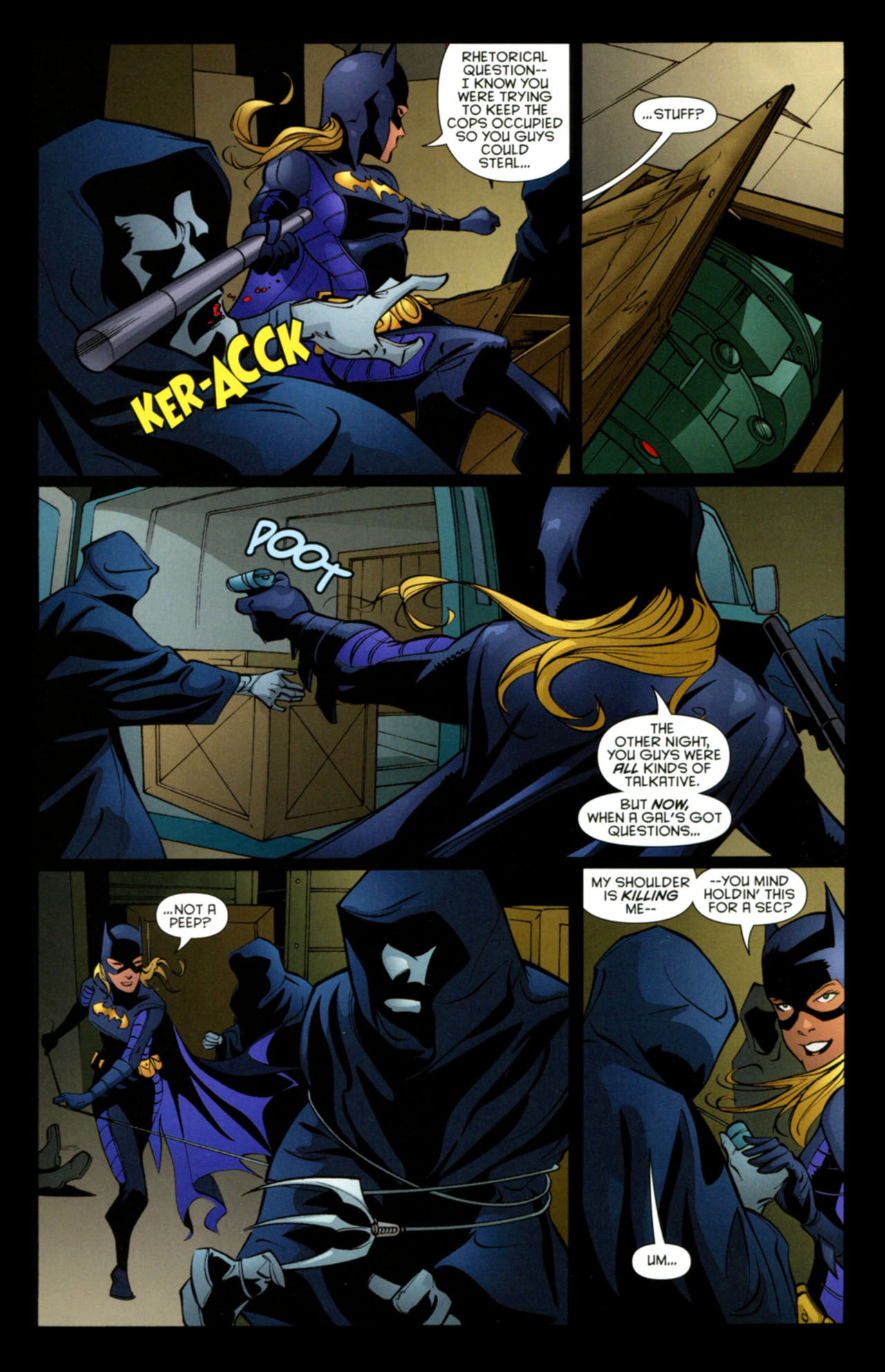 Read online Batgirl (2009) comic -  Issue #16 - 17