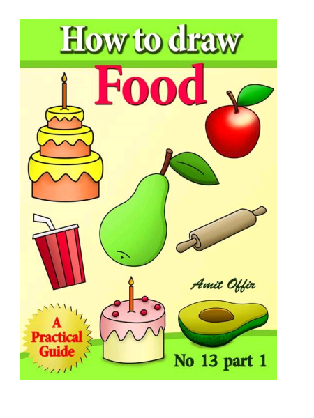 How To Draw Foods طريقة رسم الغذاء بالخطوات