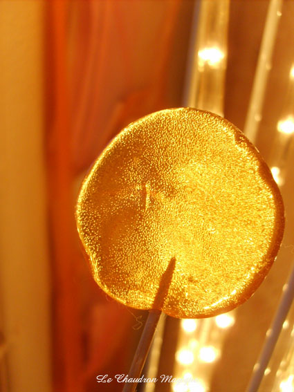 Le Chaudron Magique.: Bergamotes de Nancy, version sucettes.